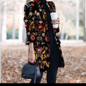 Beautiful floral coat